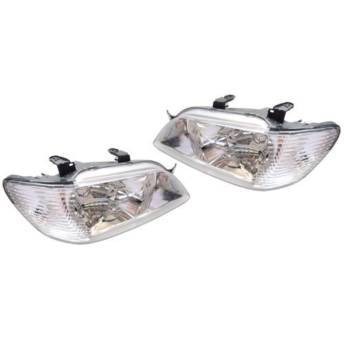 Pair of Headlights suit Mitsubishi CG Lancer Sedan 2002-2003 Models
