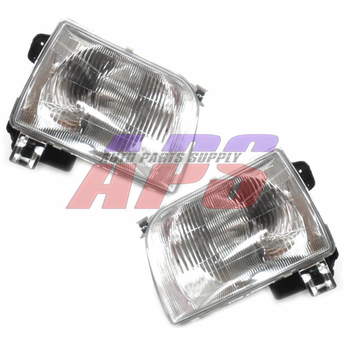 Pair of Headlights suit Nissan Navara D22 1997-2000