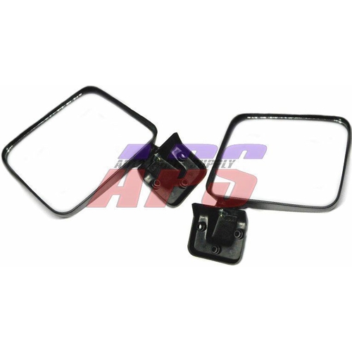 Mitsubishi Triton LH + RH Manual Door Mirrors Skin Mount suit ME-MJ 1986-1996