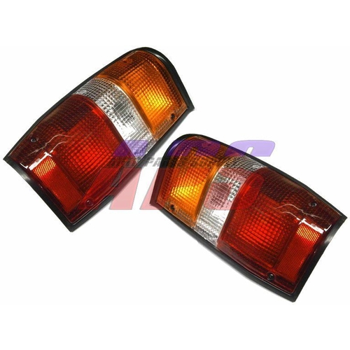 Mitsubishi Triton LH + RH Tail Lights Lamps suit Style Side ME MF MG MH MJ 1986-1996
