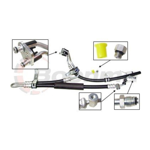 High Pressure Power Steering Hose suit Ford FG Falcon Series 2 4ltr 6cyl 2011-2016