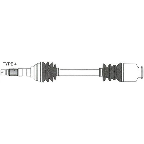Subaru Leone Front CV / Drive Shaft 1.6ltr EA71 1979-1984 *Protex*