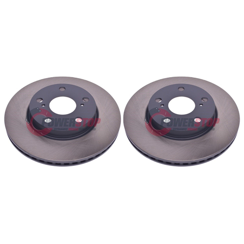 Pair of Front 275mm Disc Brake Rotors suit Toyota ZRE152R Corolla 2007-2014