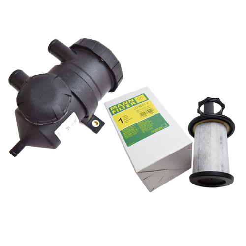 Mann & Hummel Provent 200 Oil Separator Catch Can Filter + Replacement Filter suit 4wd Turbo Models