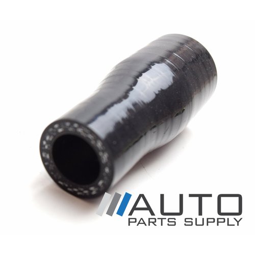 Silicone Straight Reducer - 25mm to 16mm ID Black
