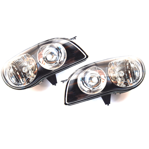 Pair of Headlights suit Toyota AE112R Corolla Series 2 1999-2001
