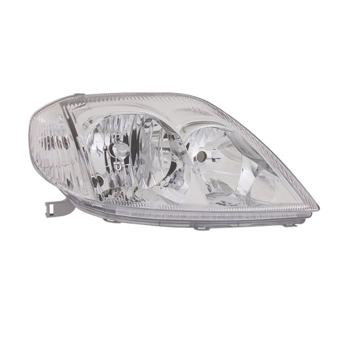 RH Side Headlight For Toyota ZZE122 Corolla Sedan/Wag 2000-2007 Hatch 2000-2004