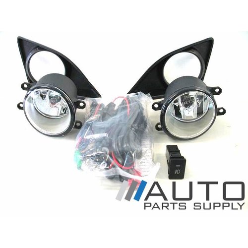 Fog Light Kit To Suit Toyota ZRE152R Corolla Sedan 2007-2010