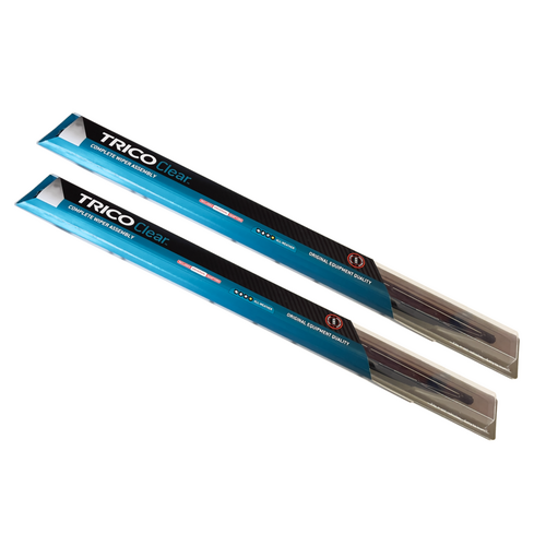 Pair of Front Windscreen Wiper Blades suit Mazda 2 DE 2007-2014