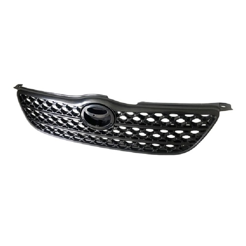 Top Black Honeycomb Grille suit Toyota ZZE122R Corolla 2001-2004