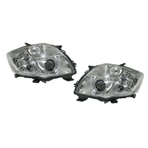 Pair of Headlights suit Toyota ZRE152R Corolla Hatch 2007-2009