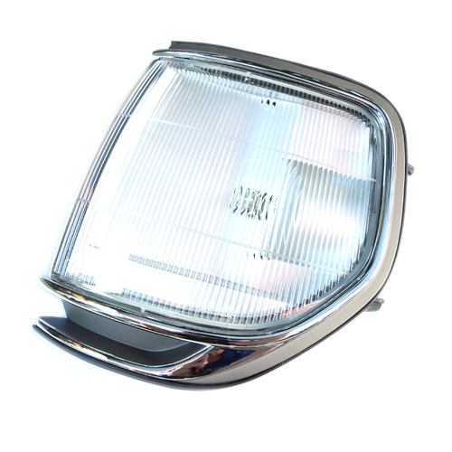 LH Chrome Indicator Corner Light suit Toyota 80 Series Landcruiser 1990-1998