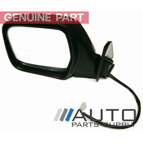 Genuine LH Black Electric Mirror For Toyota 80 Series Landcruiser 1990-1998