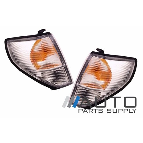 Pair of Indicators / Corner Lights For 1996-1999 Toyota 90 95 Series Prado
