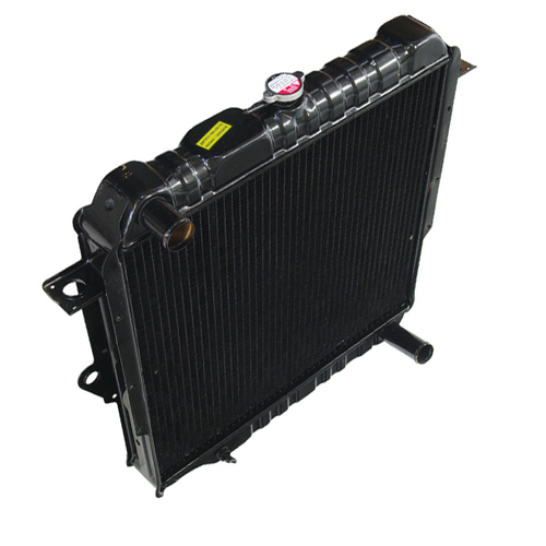 Manual Type Copper Radiator For Toyota HZJ75R Landcruiser 4.2 1HZ 1990-1999