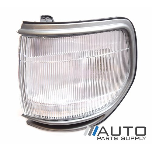 LH Corner Light Grey Surround For Toyota 80 Series Landcruiser Sahara 1990-1998