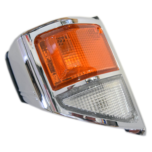 RH Chrome Indicator Corner Light For Toyota Landcruiser 78 79 Series 1999-2007