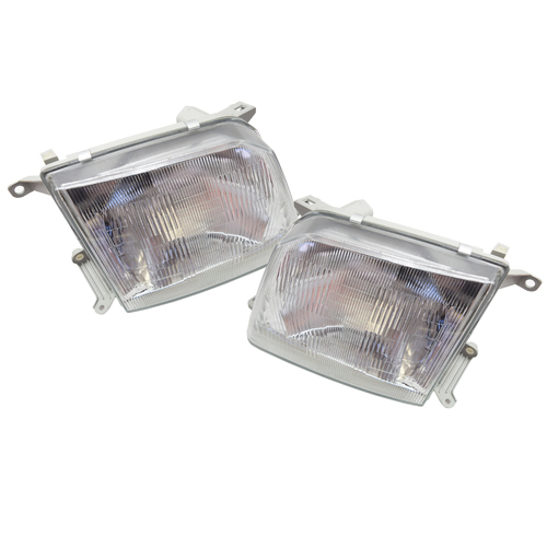 Pair of Headlights suit Toyota 90 95 Series Prado 1996-1999