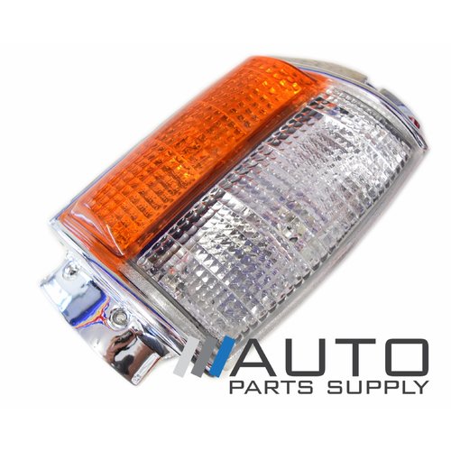 RH Indicator Corner Light (Chrome Surround) For Toyota Hilux 1983-1988