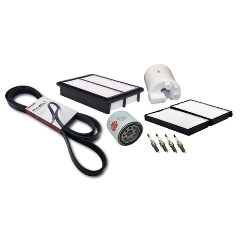 Plug Belt Filter Service Kit suit Hyundai iLoad 2.4ltr G4KG Petrol TQ 2009-2018
