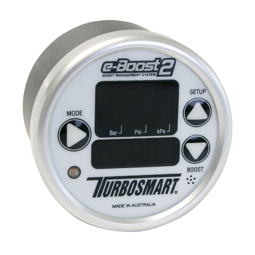 Turbosmart EBoost2 60mm 60psi White Silver TS-0301-1001