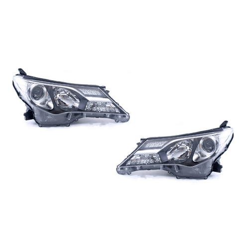 Pair Of Headlights For 2012-2015 Toyota Rav4 GXL
