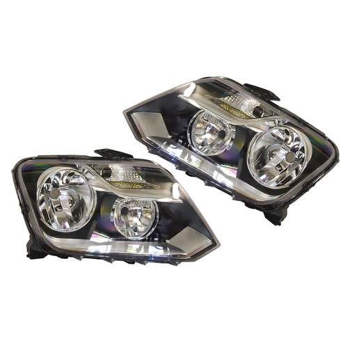 Pair of Halogen Type Headlights For Volkswagen VW Amarok 2010-On