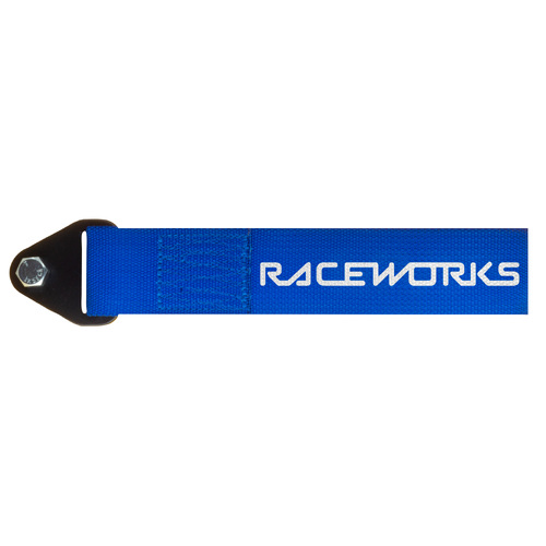 Raceworks Brand Flexible Tow Strap (Blue) - VPR-021BE