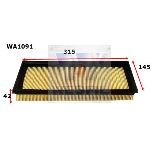 Air Filter to suit Ford Mondeo 2.5L V6 02/00-2001 