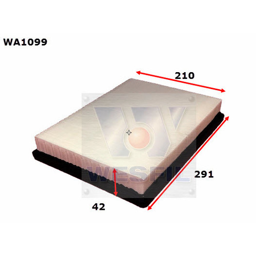 Air Filter to suit Jeep Cherokee 3.7L V6 09/01-02/08 