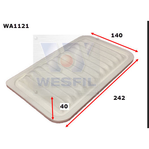 Air Filter to suit Daihatsu Terios 1.3L 10/00-2005 