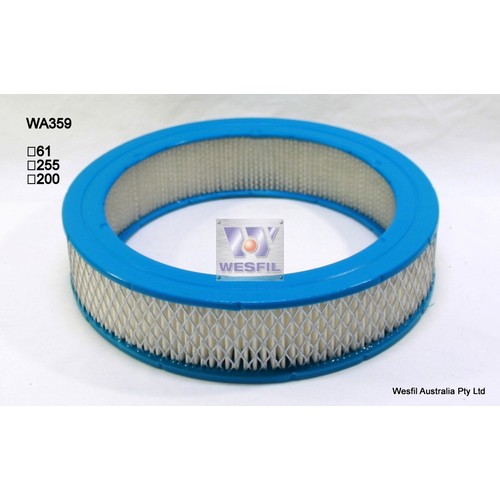 Air Filter to suit Holden Rodeo 1.6L 11/70-12/84 