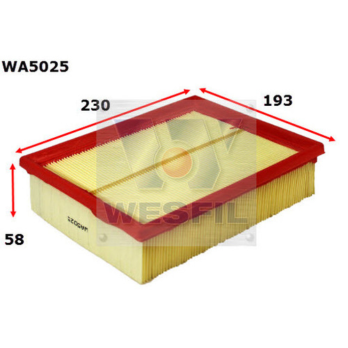 Air Filter to suit Hyundai Sonata 2.4L 07/05-04/10 