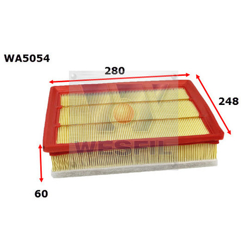 Air Filter to suit Renault Master 2.5L dCi 09/04-2007 