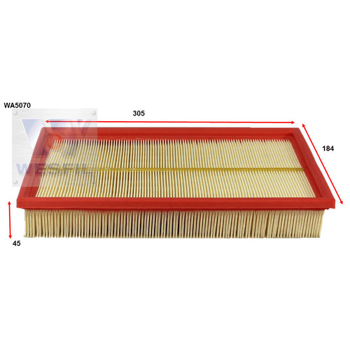 Air Filter to suit Jaguar XJ8 3.2L V8 11/97-06/03 