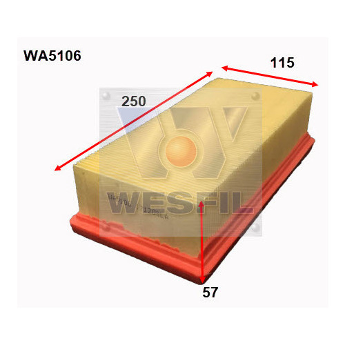 Air Filter to suit Mitsubishi Colt 1.5L 07/06-03/11 