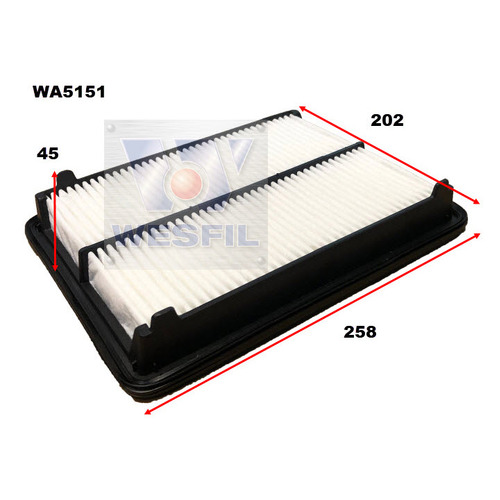 Air Filter to suit Honda Accord 3.5L V6 02/08-05/13 