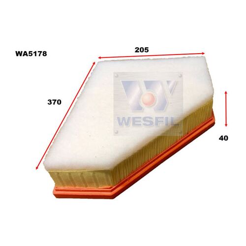 Air Filter to suit BMW X1 2.0L Tdi 04/10-09/15 