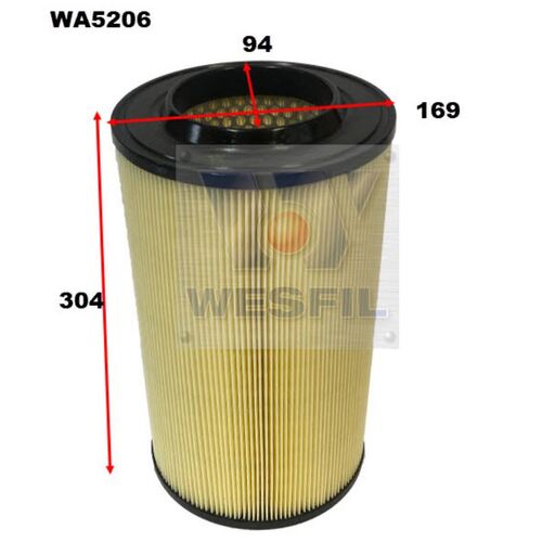 Air Filter to suit Fiat Ducato 2.3L JTD 02/07-01/12 