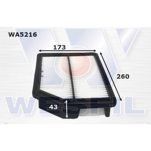 Air Filter to suit Honda Odyssey 2.4L 03/09-01/14 