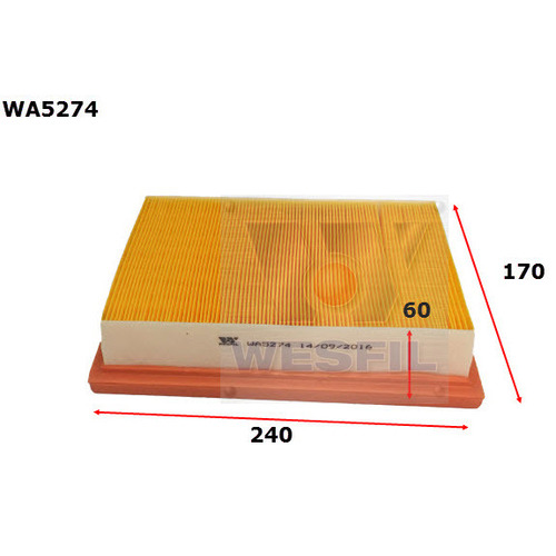 Air Filter to suit Holden Barina 1.4L 07/13-on 