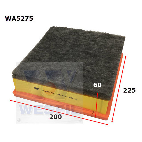 Air Filter to suit BMW 320D 2.0L 10/15-on 