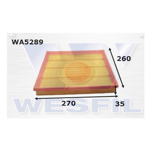 Air Filter to suit BMW X5 3.0L 06/10-on 