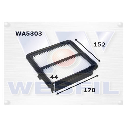 Air Filter to suit Honda Insight 1.3L 12/10-on 