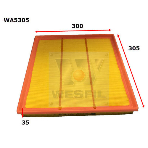 Air Filter to suit Ford Transit 2.2L TD 03/12-01/14 