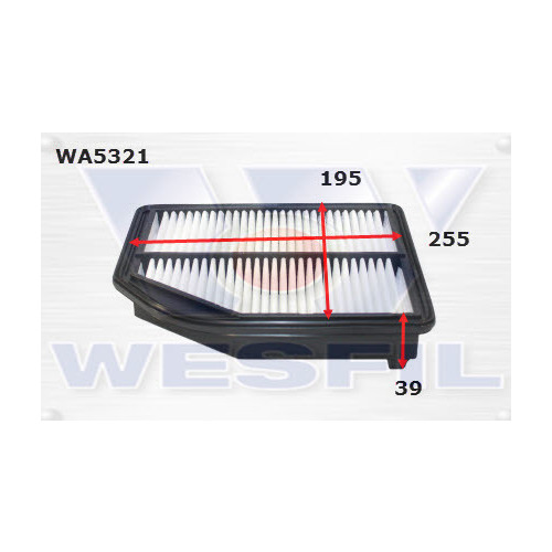 Air Filter to suit Honda CRV 2.4L 10/12-on 