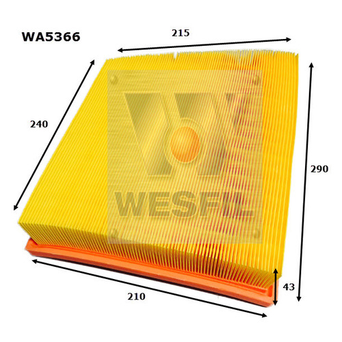 Air Filter to suit Mini One 1.2L 07/14-on 