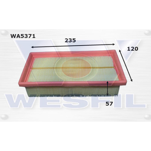 Air Filter to suit Citroen C3 1.2L 09/13-on 