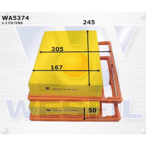 Air Filter to suit Mercedes S600L 6.0L V12 08/14-on 