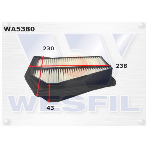Air Filter to suit Honda CRV 2.2L TD 01/14-on 